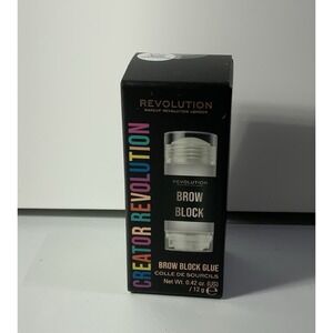 Revolution Creator Revolution Brow Block Glue Colle De‎ Sourcils 0.42 Oz Makeup